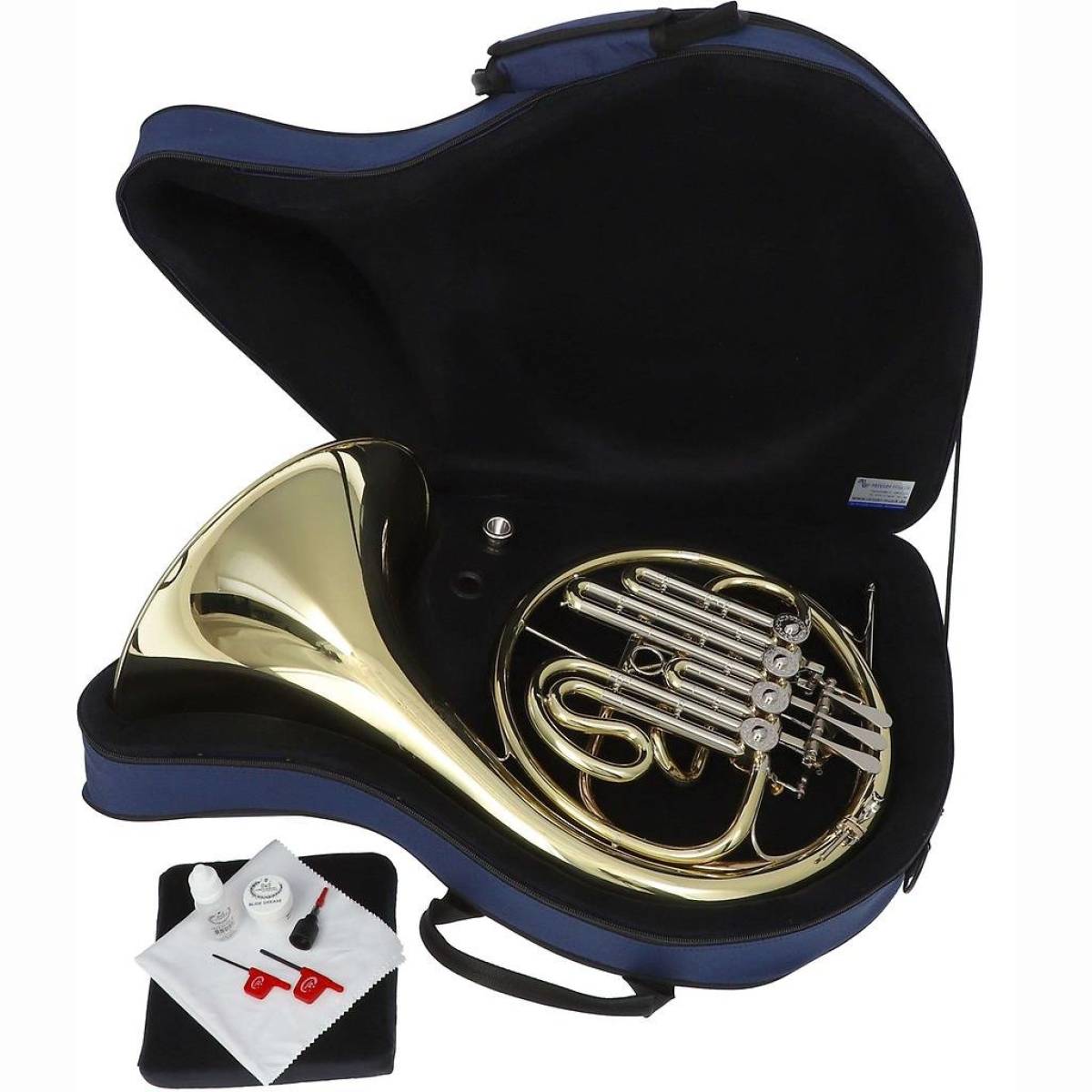 3702-L B-Schülerwaldhorn Lack mit Etui