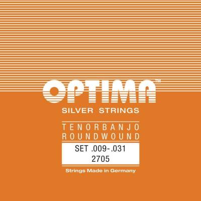 2705 Satz Silver Schlinge Tenor-Banjo