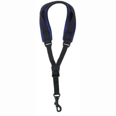 Sax-Gurt Kara. mit Feder blau