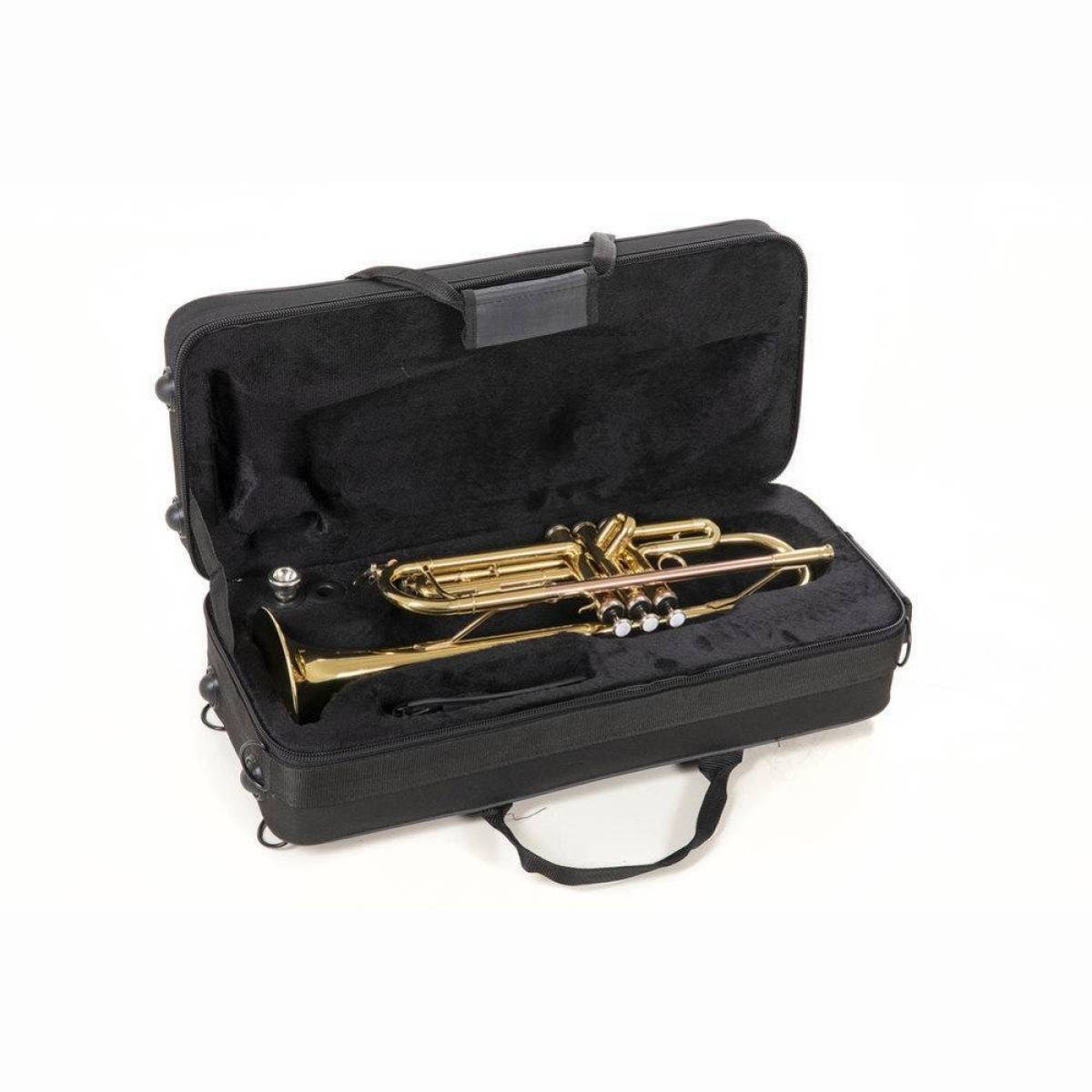 Trompete TR-101 Messing Lack mit Etui