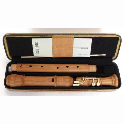 9502 Etui Tenor Superio Stoff/Leder