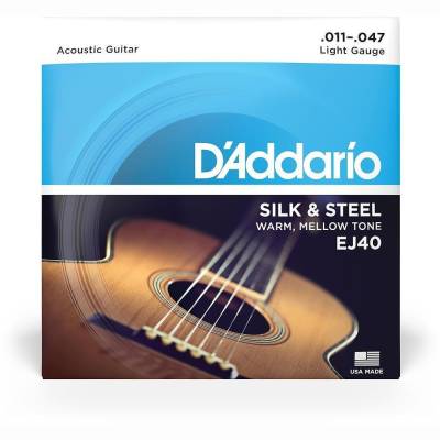 EJ40 Satz Gitarre-Saiten Silk&Steel
