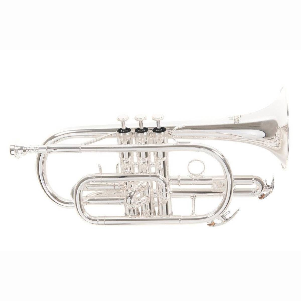 Kornett CR-202S versilbert mit Etui