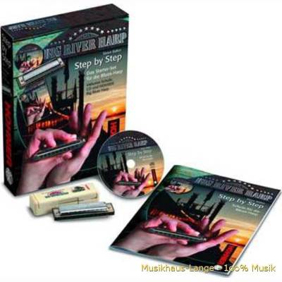 Step by Step Bluesharp D Muha/Noten/CD