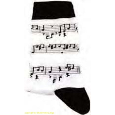Socken Noten schw/weiß 35/38 SOCC