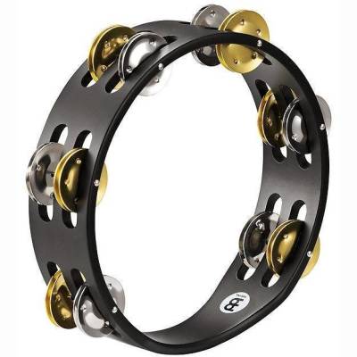 CTA2M-BK Handtambourine 2-Reihig