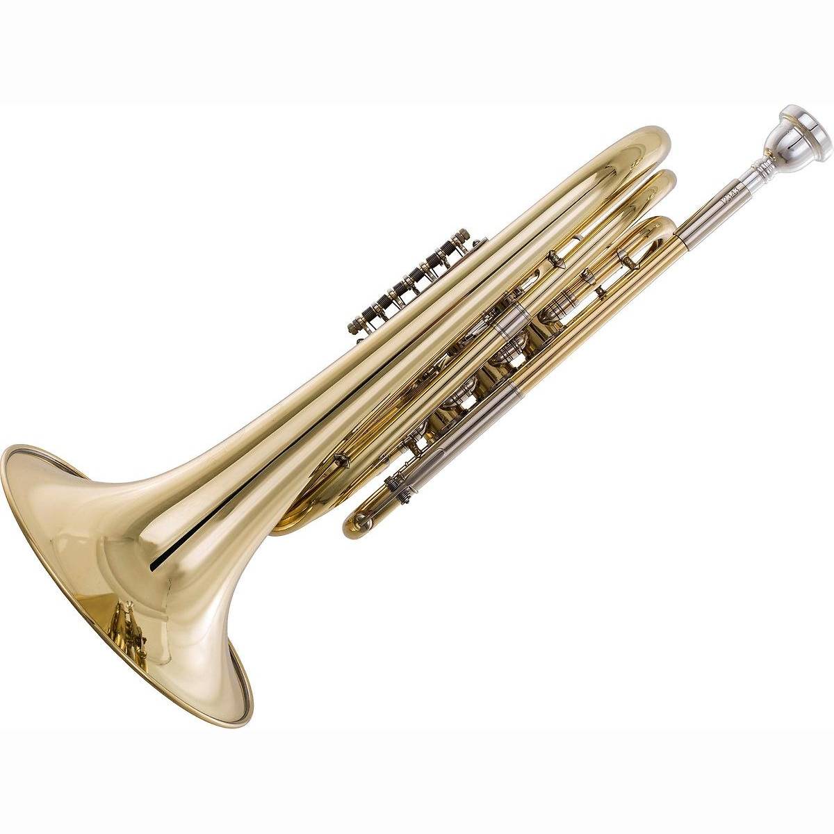 129-L Basstrompete/B Lack mit Gigbag