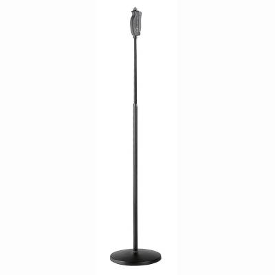 26085 Einhand-Mikrofonstativ schwarz