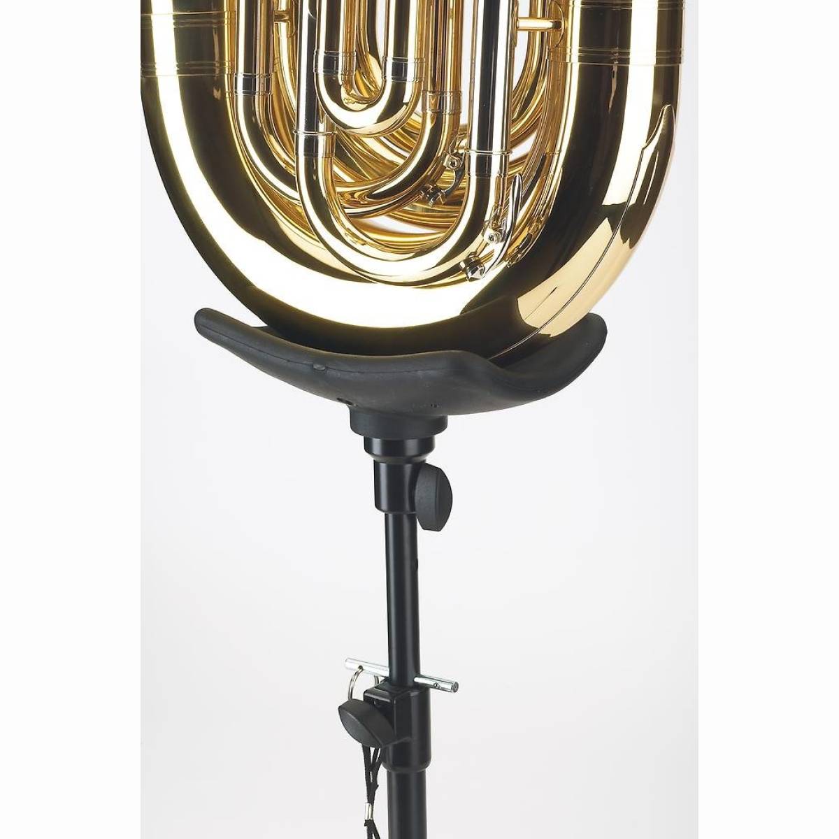 14950 Tuba-Spielständer 450mm-800mm schw.