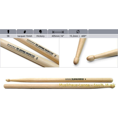 61324 Sticks 5B Hickory lackiert