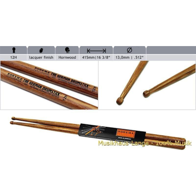 613373 Sticks 12 Hornholz