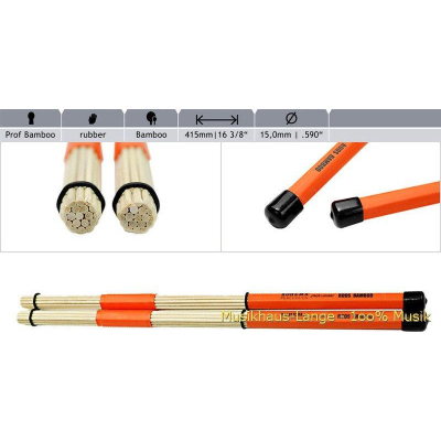 613659 Rods Spezial PVC-Griff Bambus