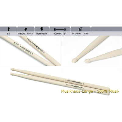 613231 Sticks 5A Weißbuche unlackiert