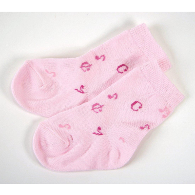 Socken Baby Rosa Gr.16/17 Noten