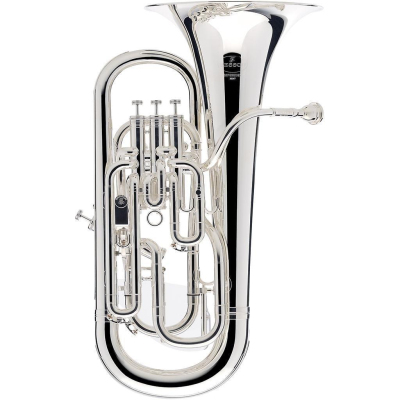967T-2-0 Euphonium 4Vent Silber Etui