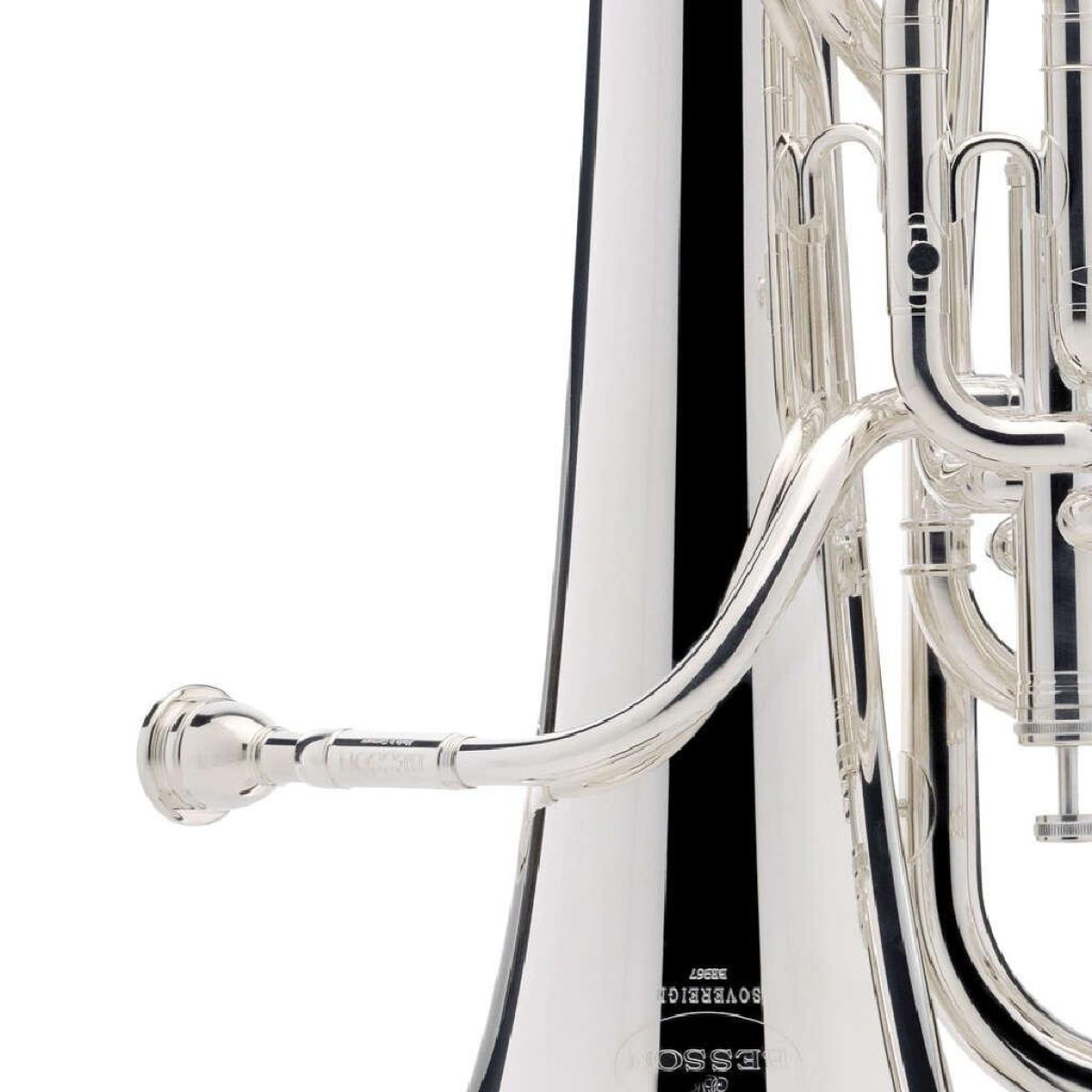 967T-2-0 Euphonium 4Vent Silber Etui