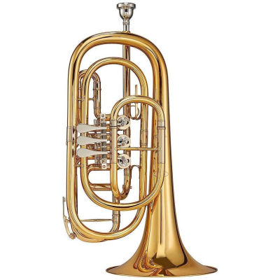 Basstrompete/B Goldlack ohne Etui