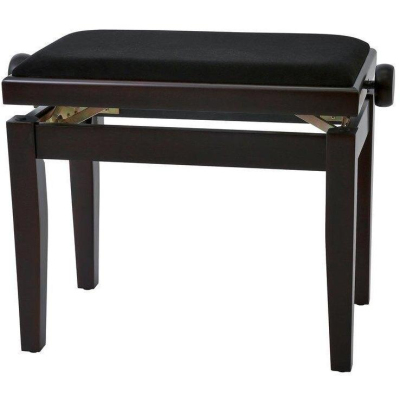 130040 Klavierbank Rosewood/schwarz