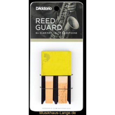 Reed Guard 4er Klar./Alt-Sax. gelb