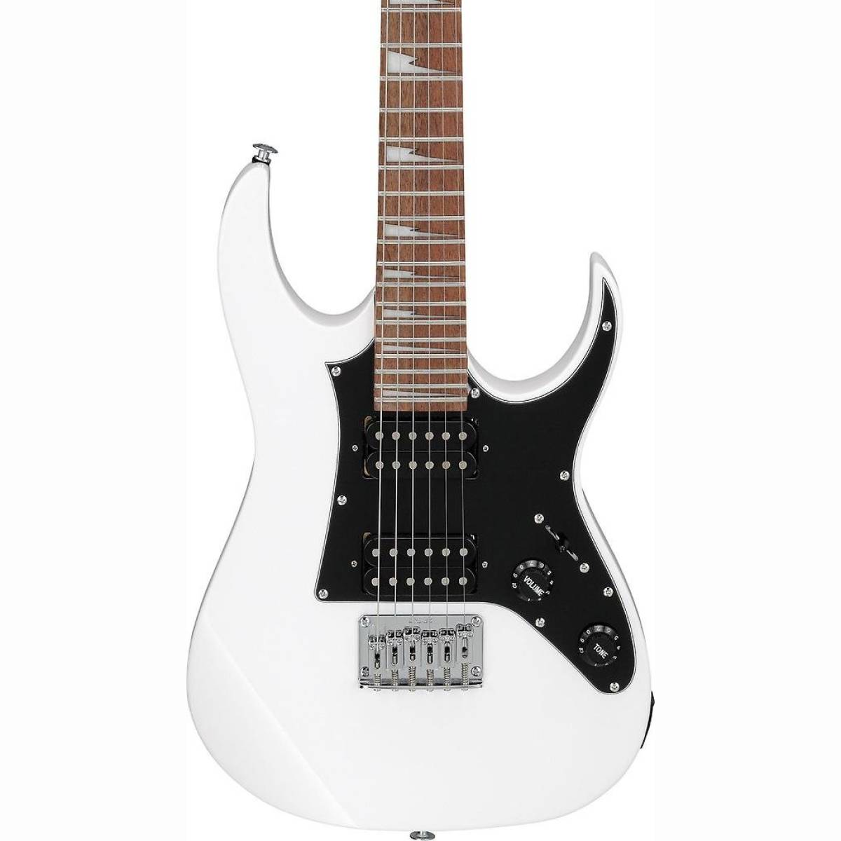 GRGM21-WH Mikro 3/4 E-Gitarre weiß