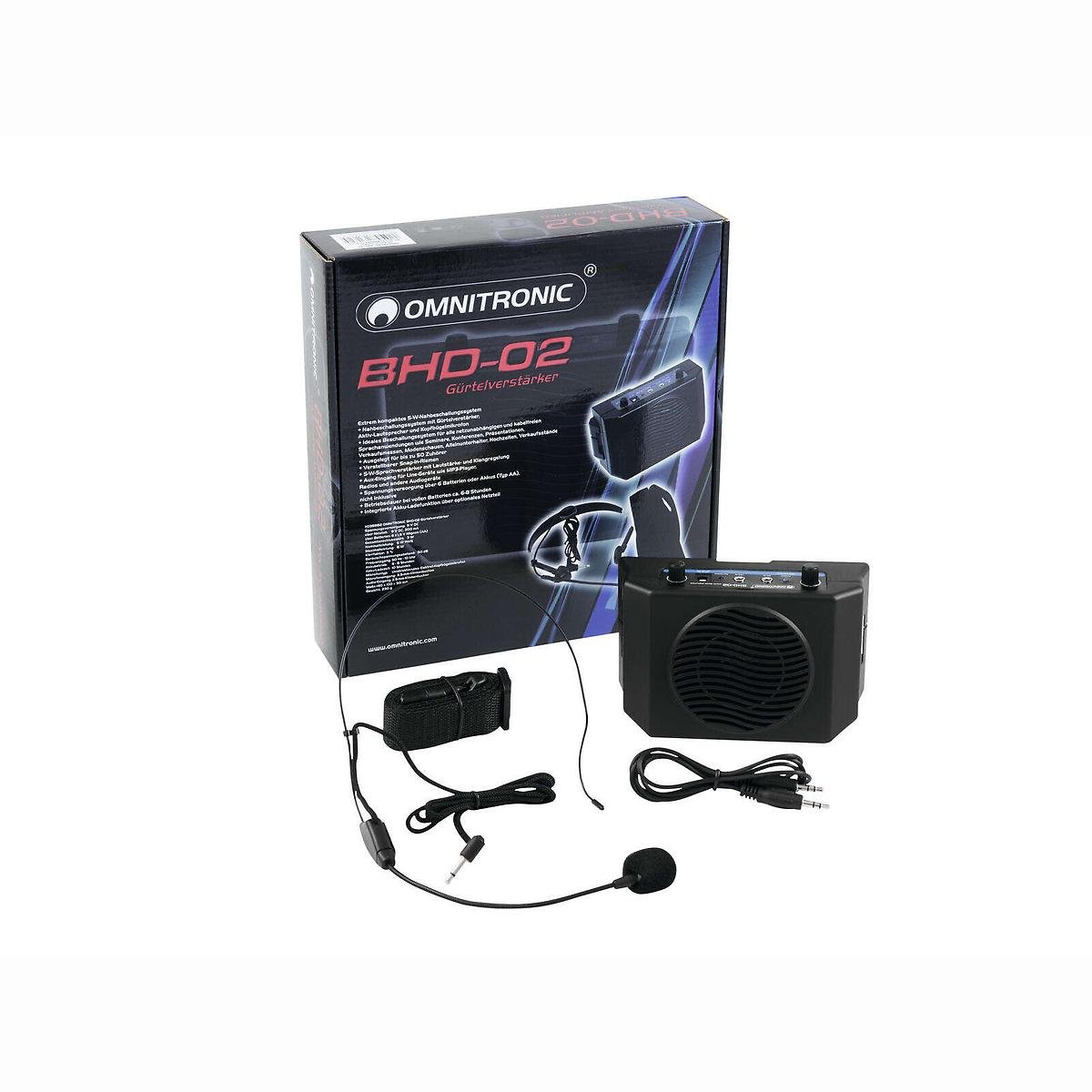 BHD-02 Gürtelverstärker / Headset BHD-02 Gürtelverstärker / Headset