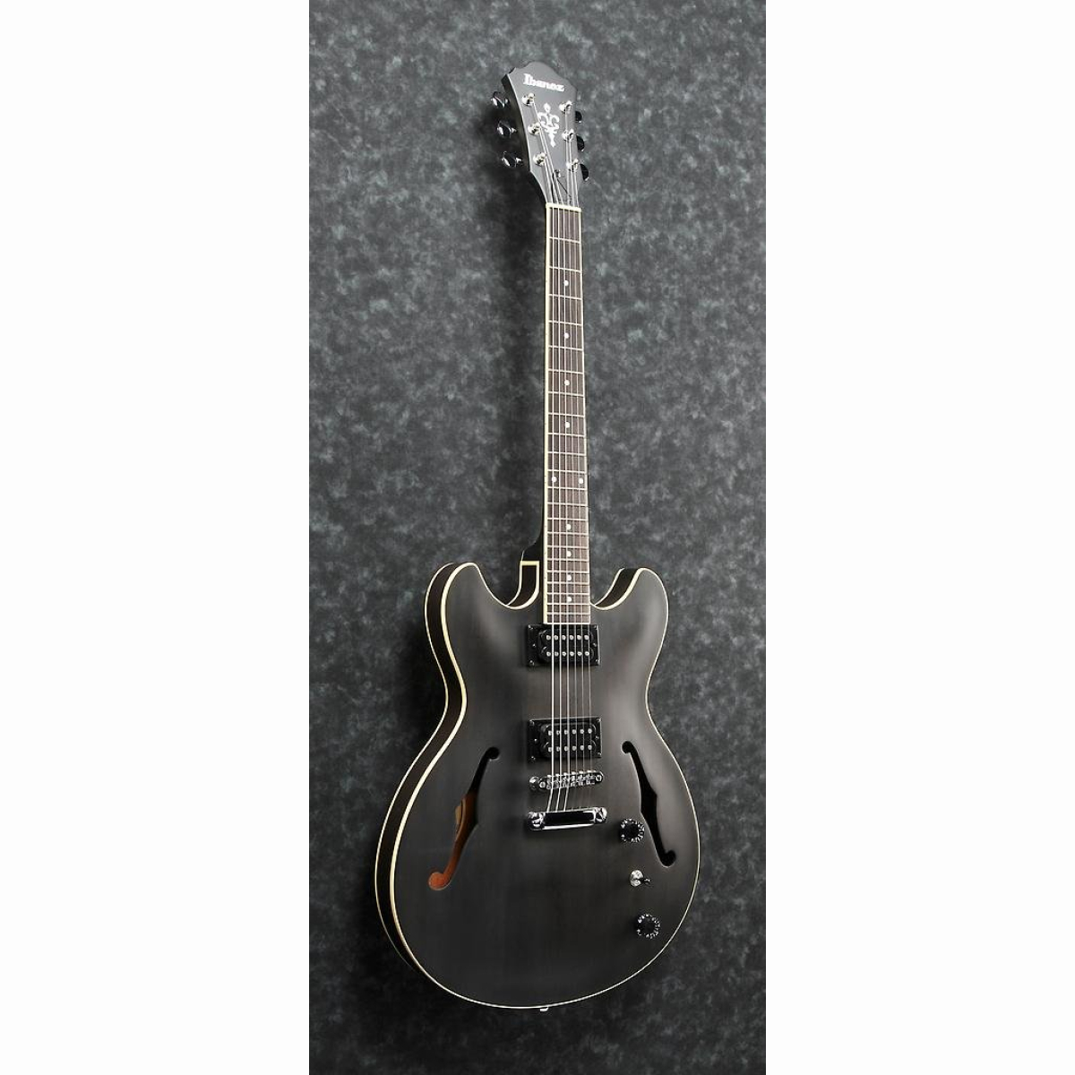 AS53-TKF Semi-Acoustic Black Flat