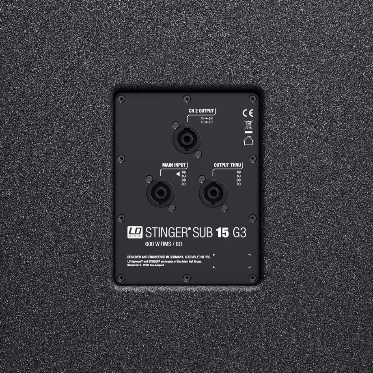 Stinger Sub 15 G3 passiv Subwoofer