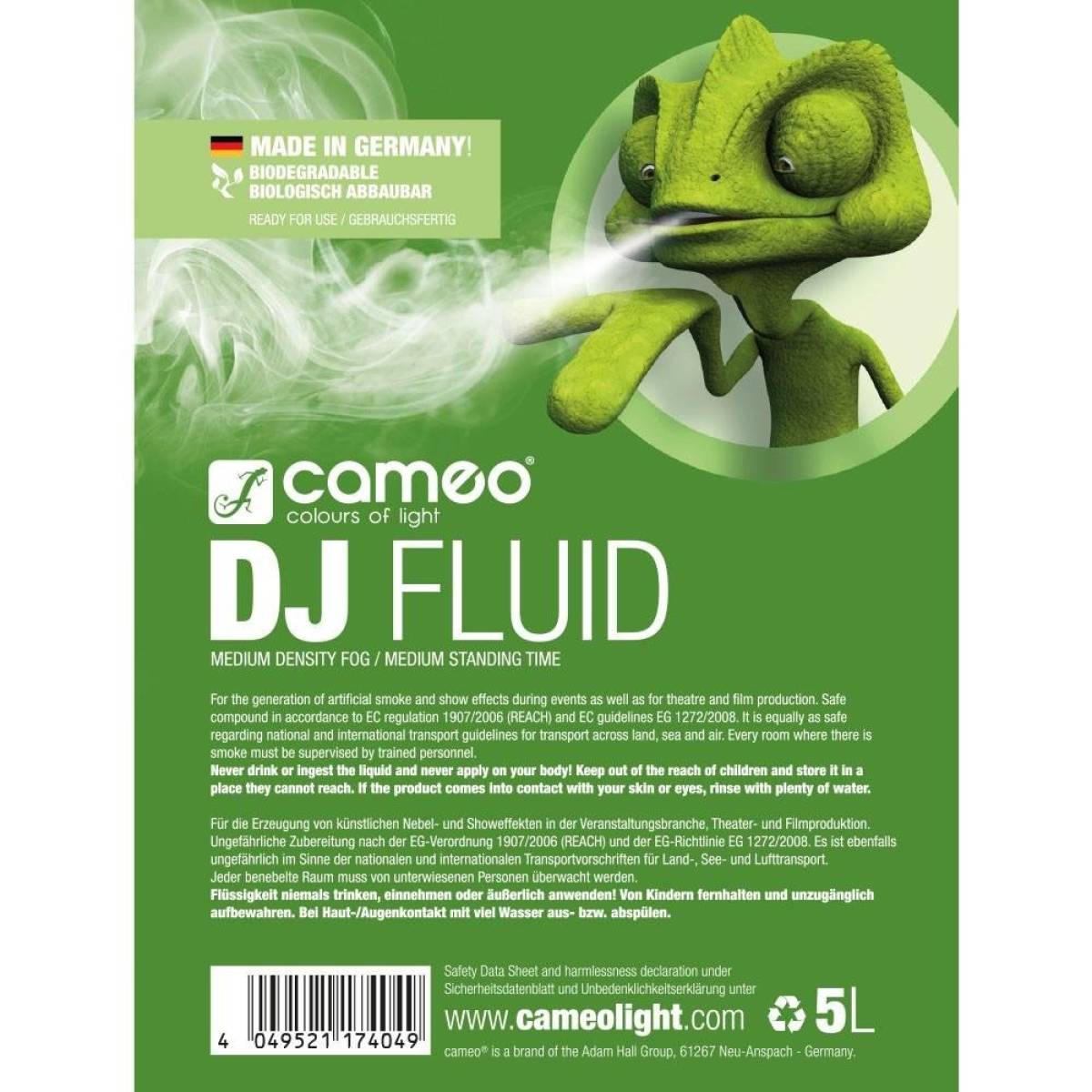 DJ Fluid 5 Liter mittlere Dichte