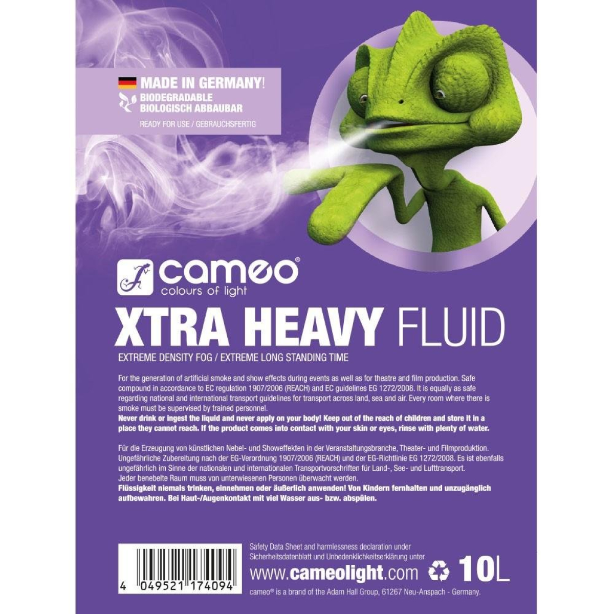 Xtra Heavy Nebelfliud 10 Liter