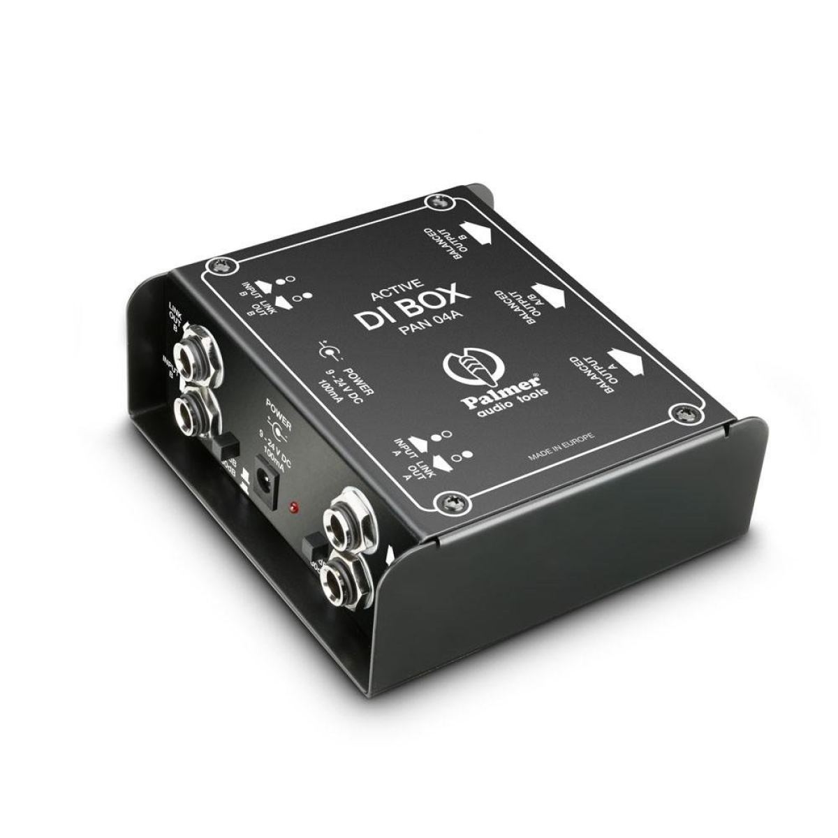 Pan 04 A DI-Box aktiv 2-Kanal Pan 04 A DI-Box aktiv 2-Kanal