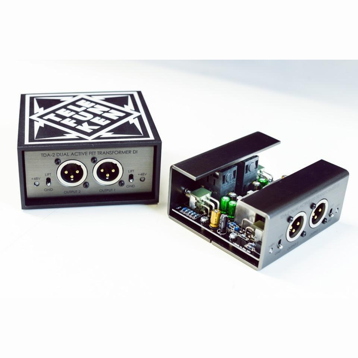 TDA-2 Aktiv Stereo DI-Box TDA-2 Aktiv Stereo DI-Box