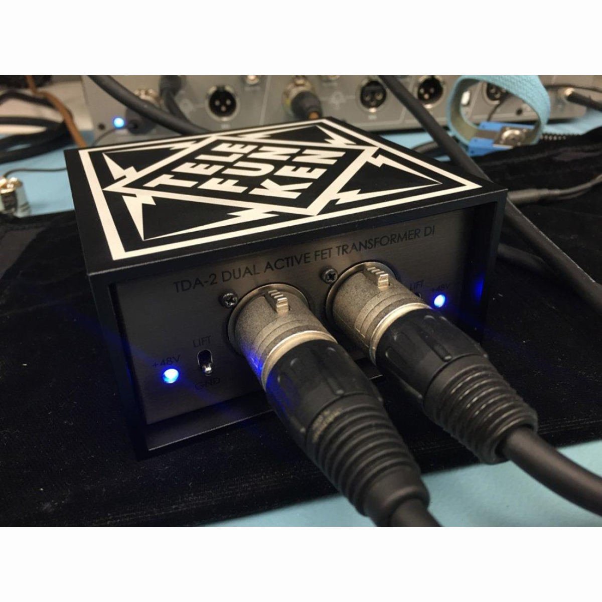 TDA-2 Aktiv Stereo DI-Box TDA-2 Aktiv Stereo DI-Box