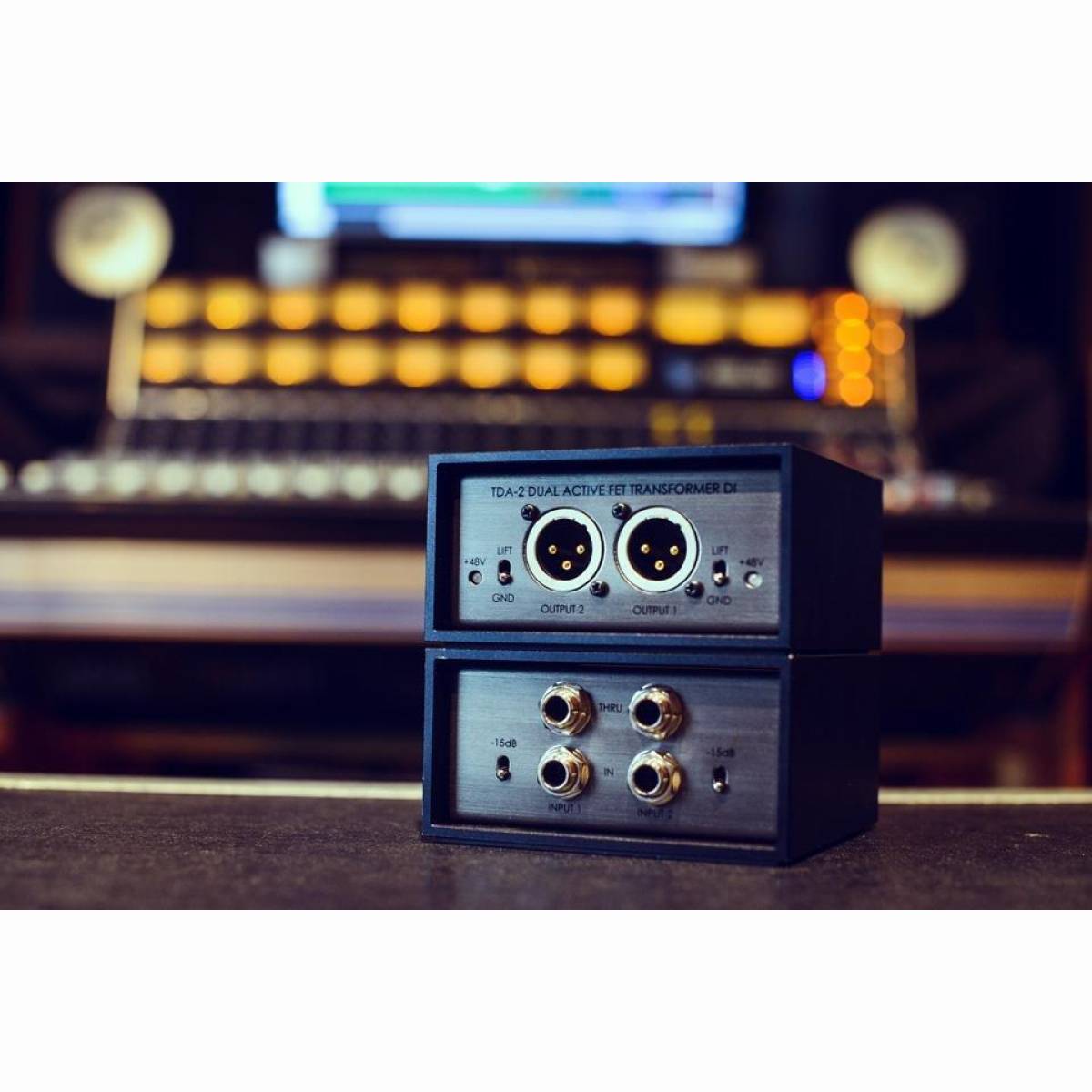 TDA-2 Aktiv Stereo DI-Box TDA-2 Aktiv Stereo DI-Box