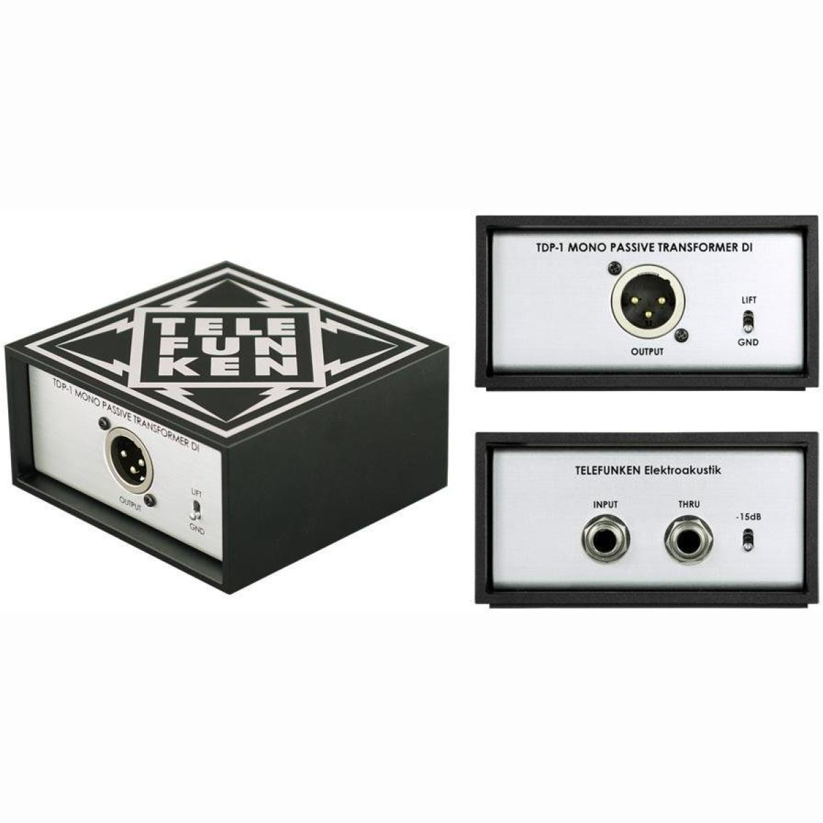 TDP-1 passive Mono DI-Box