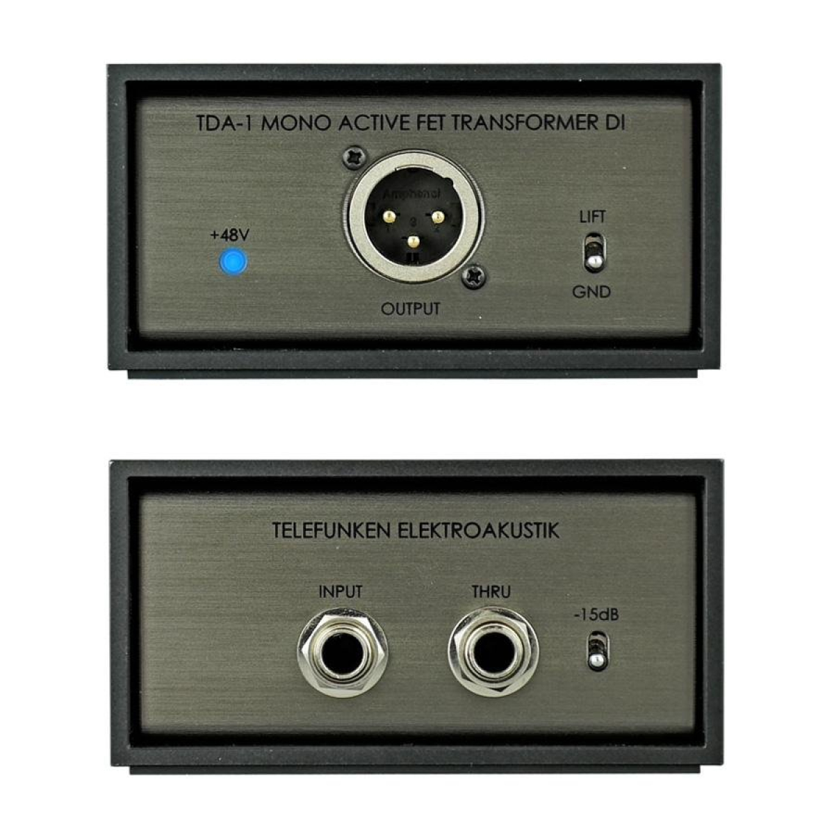 TDA-1 Aktiv Mono DI-Box TDA-1 Aktiv Mono DI-Box