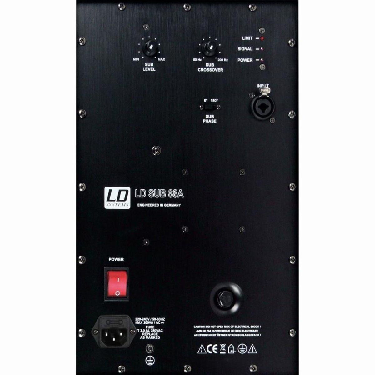 Sub 88 A Subwoofer aktiv Sub 88 A Subwoofer aktiv