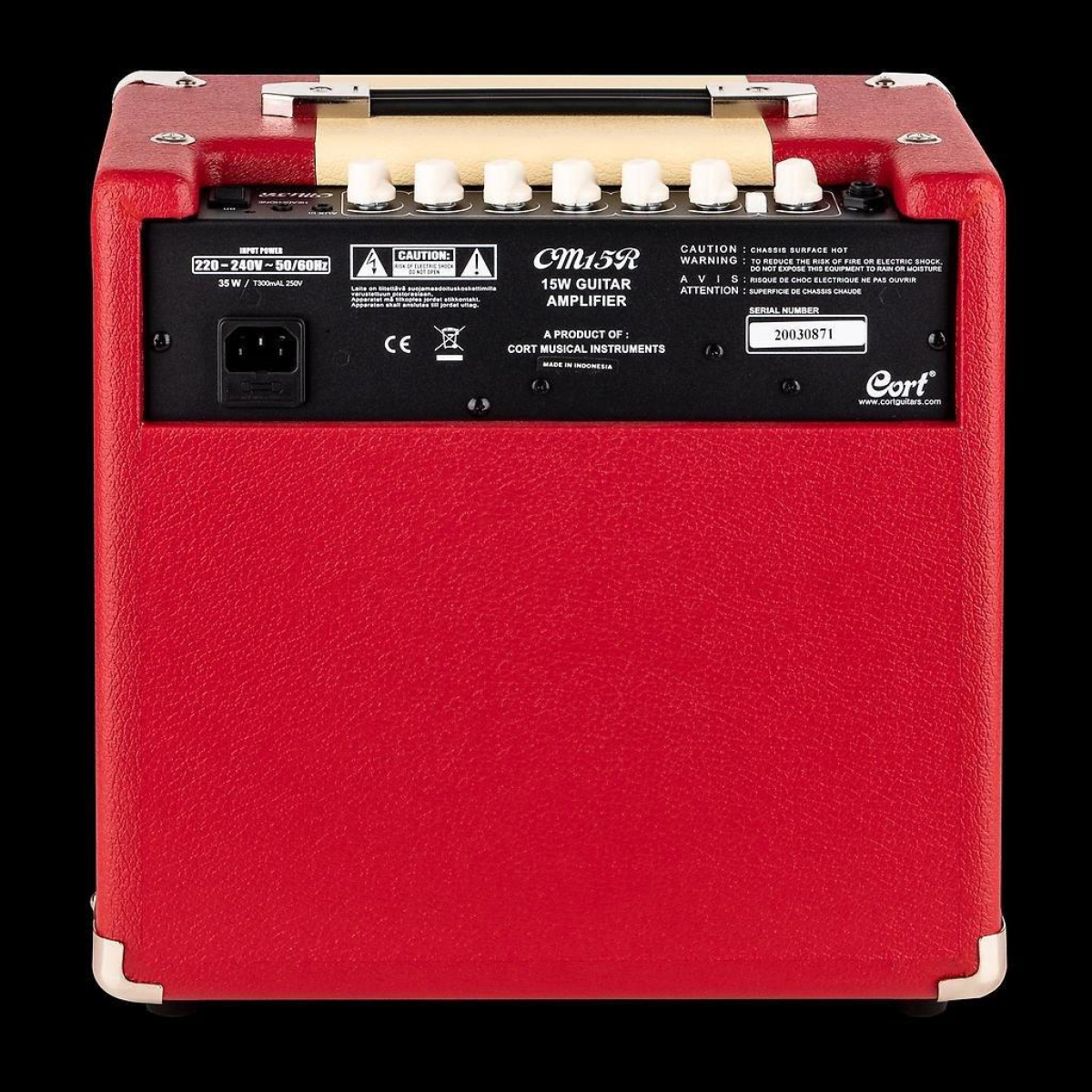 CM 15R Gitarrencombo Dark Red