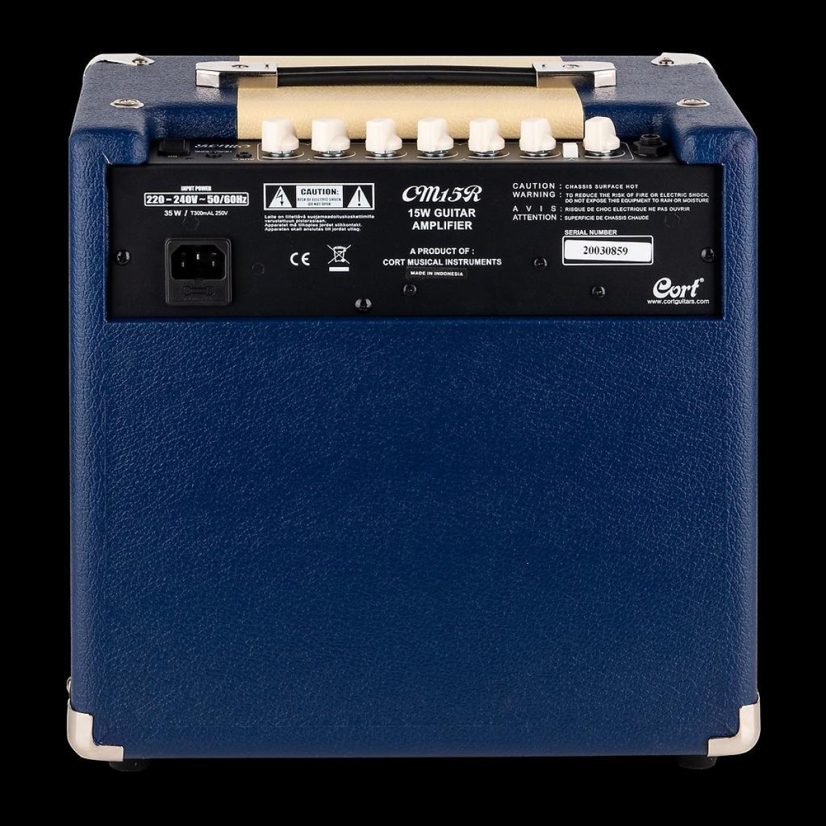 CM 15R Gitarrencombo Dark Blue