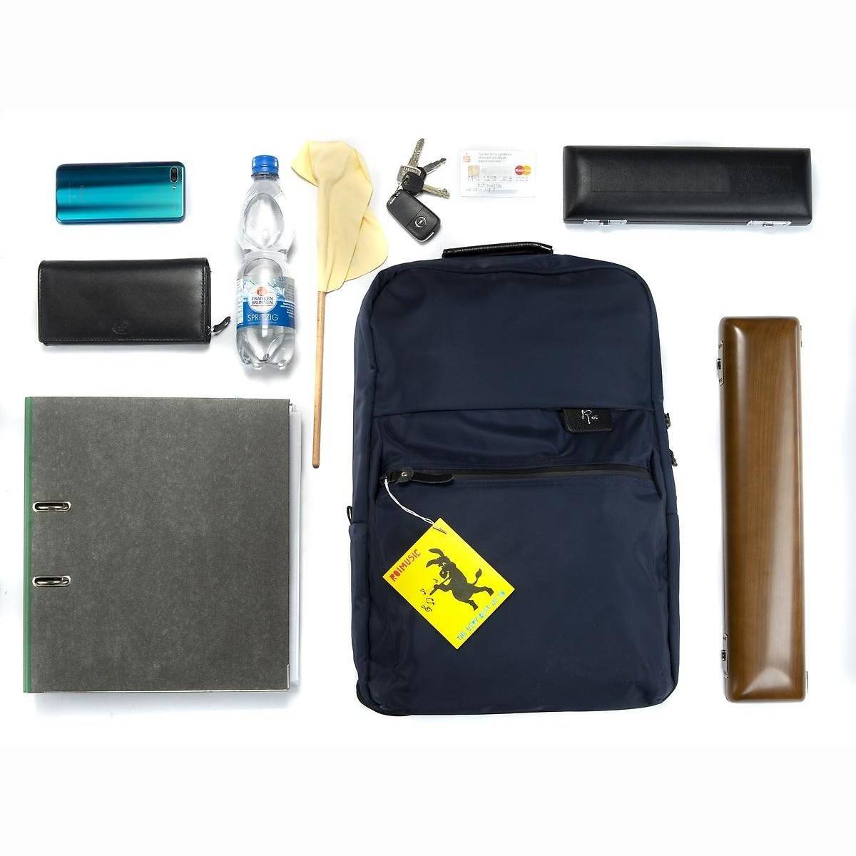 Flötenrucksack Navy