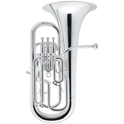767-2-0 Euphonium 4-Vent Silber Etui
