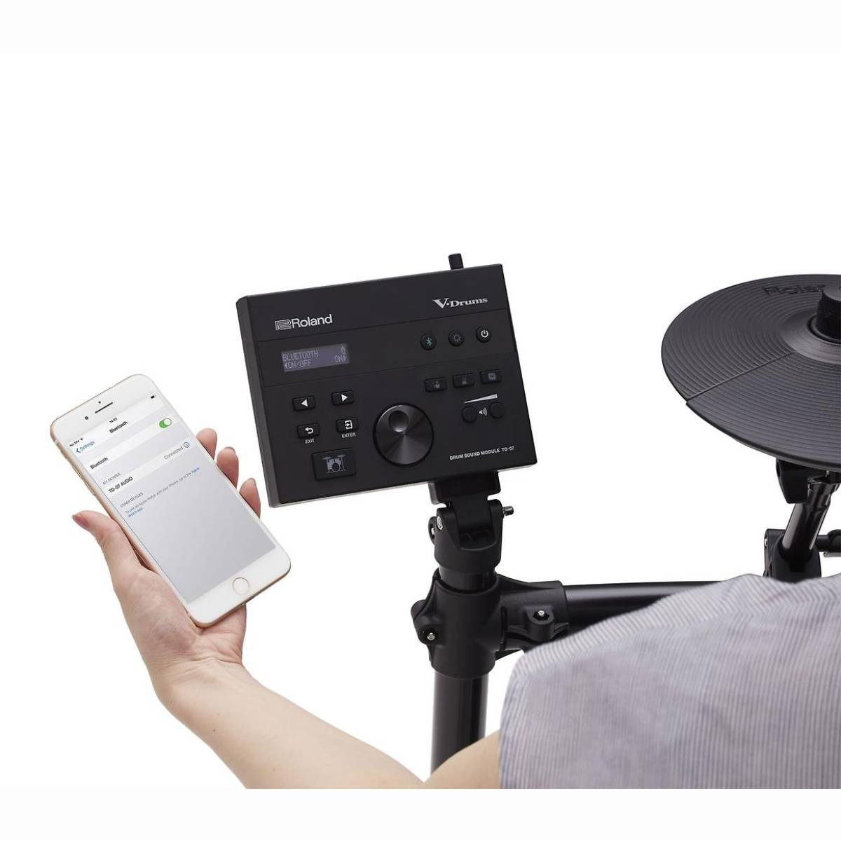 TD-07KV Drumkit mit Rack