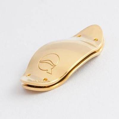 Fine Silver/Gold Pl. Yellow 33 MM
