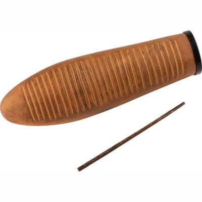 Fiberglas Güiro Braun