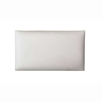 13824 Sitzpolster Kunstleder weiß