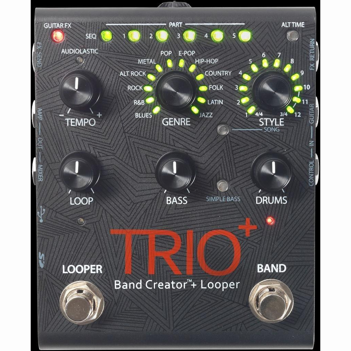 Trio+ Band Creator mit Looper