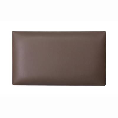 13821 Sitzpolster Kunstleder braun