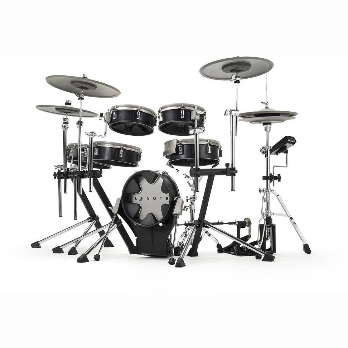 3X Drumset digital, inkl. Rack + Modul