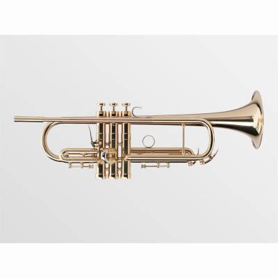 Trompete A6 Messing Lack mit Gigbag