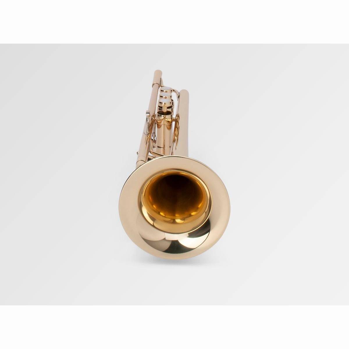 Trompete A6 Messing Lack mit Gigbag