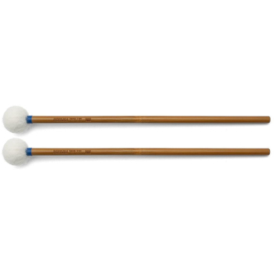 61231 Paukenmallet mittelhart Bambus